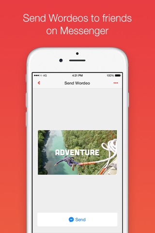 Wordeo for Messenger screenshot 3
