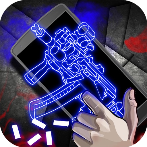 Simulator Neon Weapon Icon