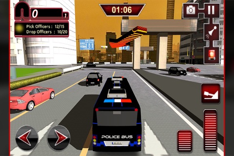 Police officer Bus City Driver screenshot 4