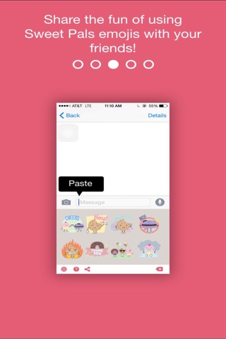 Sweet Pals Emoji screenshot 3