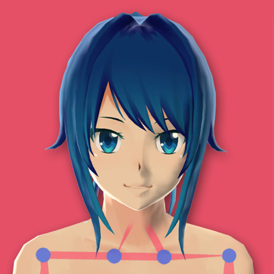 Anime Girl Pose 3D