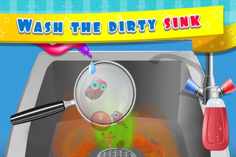 Kids Dish Washing and Cleaning Pro - Fun Kitchen Games for Girls,Kids and Boys screenshot 3