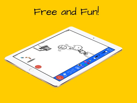 Kids coloring in with Sports screenshot 3