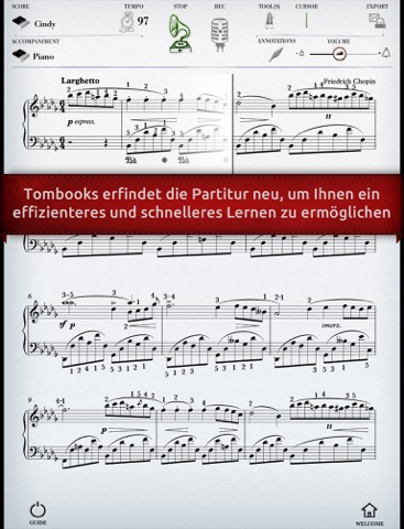 Play Chopin – Nocturne n°1 (partition interactive pour piano) screenshot 2