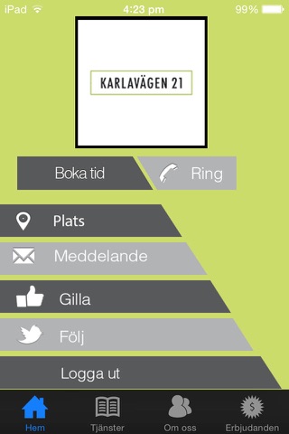 Salongen Karlavägen 21 screenshot 2