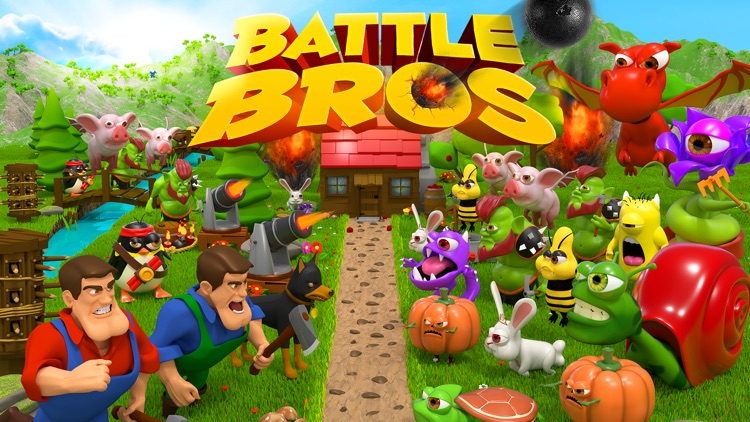 Battle Bros - Tower Defense screenshot-4