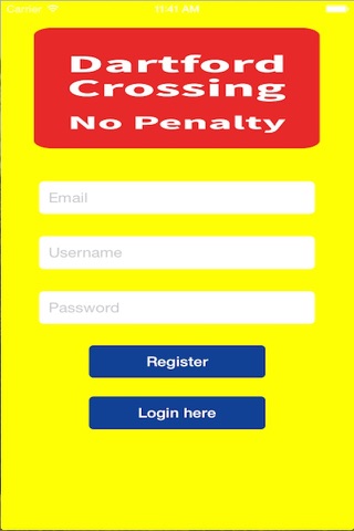 No Penalty Dartford crossing app screenshot 2