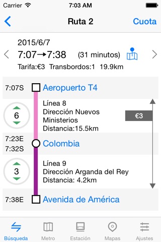 Metro Madrid Subway screenshot 3