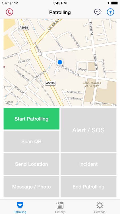 Security Guard Patrolling And Control Room App by Sapp