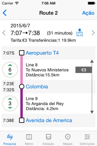 Metro Madrid Subway screenshot 3