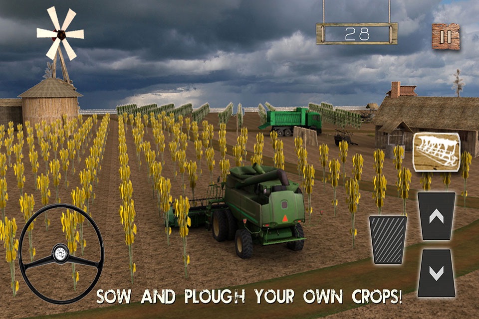 Country Farm Trucker Farming Game 2016 screenshot 2