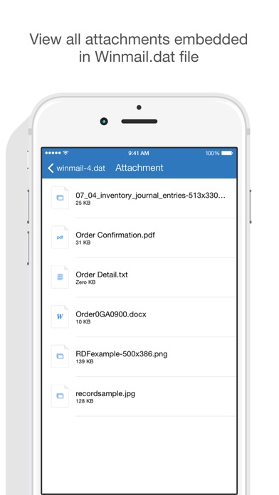 Winmail Opener Screenshot 3