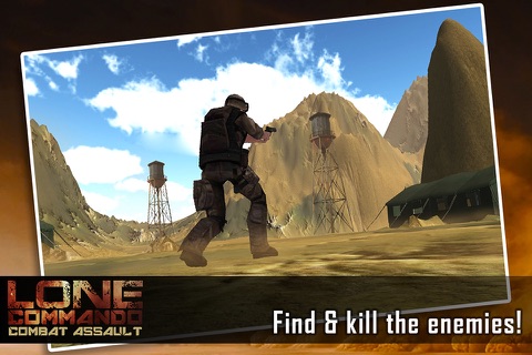 Special OPS Army Force Battle: Lone Commando Assault 3D screenshot 2