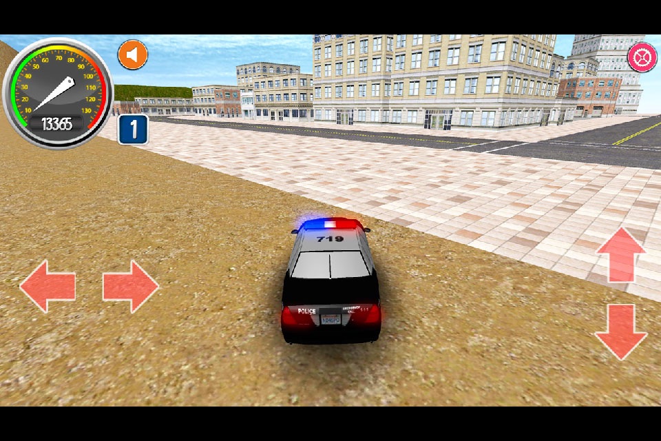 Simulator Driver COP Car 3D screenshot 3