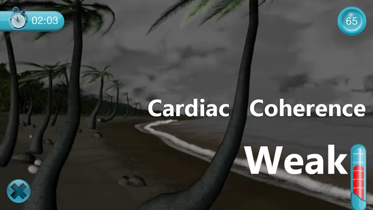 Cardiac Coherence : The Beach