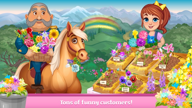 Flower Shop Girl - My Little Garden screenshot-4