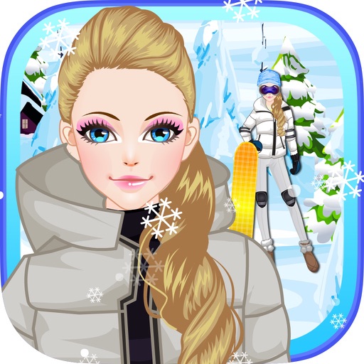 Skiing Fashion Adventure Game icon