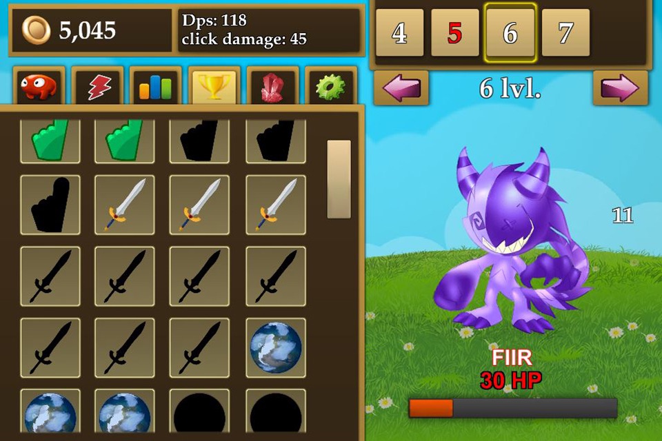 Fantasy clicker screenshot 2