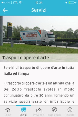Del Zotto Traslochi screenshot 3