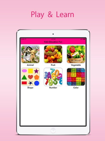 Kids Education Fun - learn shapes - learn numbers- learn alphabets - learn colors Education