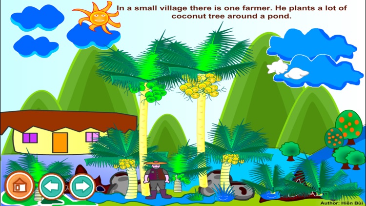 A coconut tree story (Untold toddler story - Hien Bui)