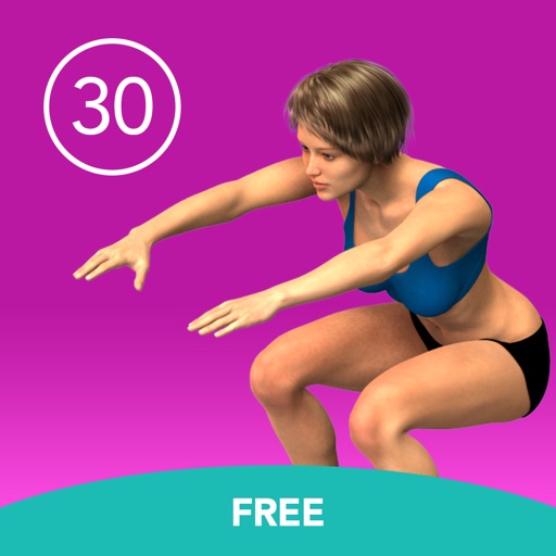 Women's Squat 30 Day Challenge FREE iOS App