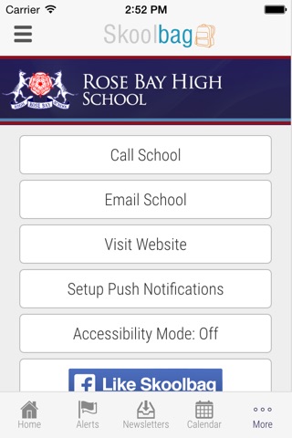Rose Bay High School - Skoolbag screenshot 4