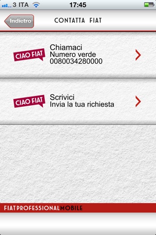 Fiat Professional Mobile screenshot 4