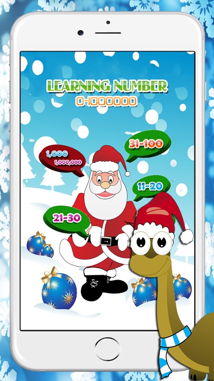 Learning English Numbers 1 to 100 Free by Santa Claus