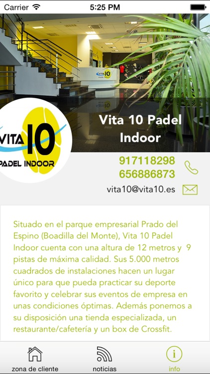 Vita 10 Padel Indoor