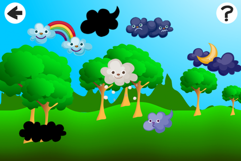 Animated Baby & Kid-s Game To Learn About the Weather in an App First steps for child-ren screenshot 2
