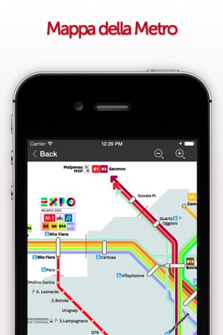 Tourist Pocket Map Milan - Expo, Metro, Hotels and City Information screenshot 3