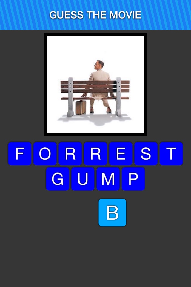 Guess the movie – Trivia Puzzle Game on Movies screenshot 3