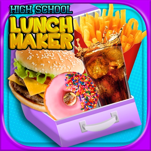 High School Lunch - Kids Food Maker Games FREE