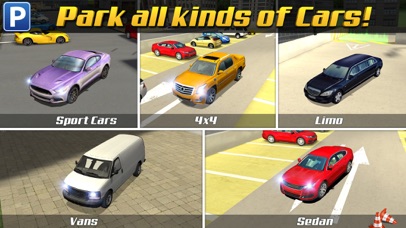 Screenshot from Multi Level 3 Car Parking Game Real Driving Test Run Racing