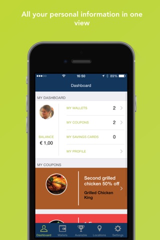 My TAP-IT | payments - savings - loyalty screenshot 2