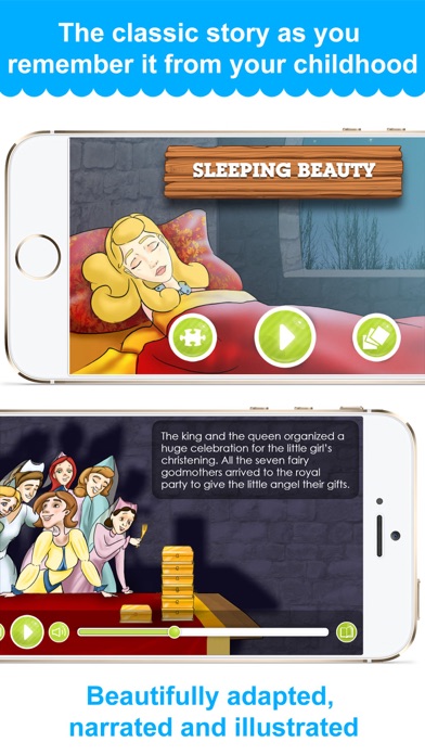 How to cancel & delete Sleeping Beauty - Kids story from iphone & ipad 1