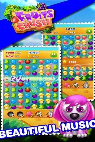Farm Fruits Mania Bubble- Popular fruits or candy time killer casual game screenshot 2