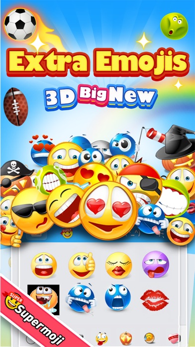 Supermoji Extra Big Emojis And 3d Animated Emoticons Apprecs