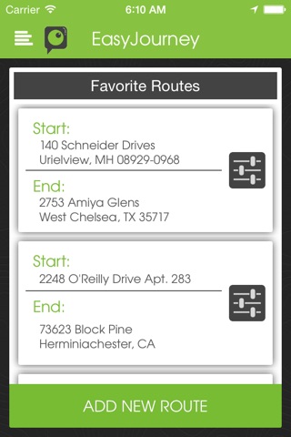 EasyJourneyApp screenshot 3