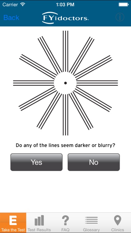 FYidoctors Vision Test