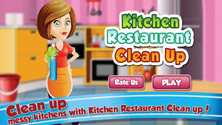 Kitchen Clean Up - Cleaning Games