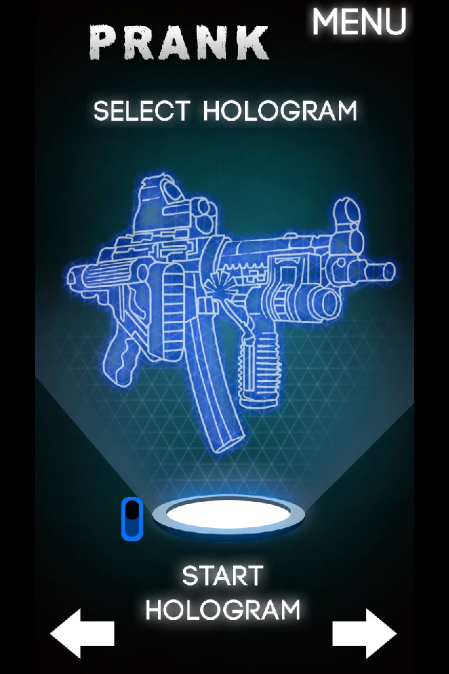 Hologram Weapon 3D Simulator screenshot 2