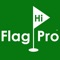 FlagHi™ is a first-of-a-kind golf smartphone technology that calculates a new carry distance for each of your golf clubs based on the current playing conditions