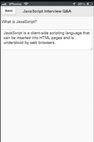 JavaScript Interview Q&A screenshot 2