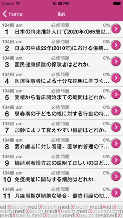 看護師国家試験 medixtouchのおすすめ画像3