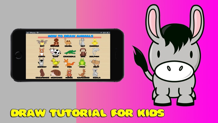 how to draw animals - Drawing lessons for kids