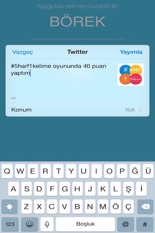 5 Harf 1 Kelime screenshot 4