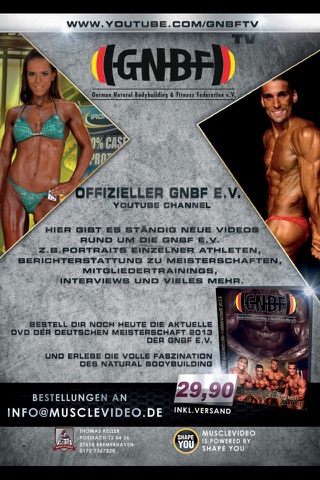 GNBF e.V. | German Natural Bodybuilding & Fitness Federation e.V. screenshot 4