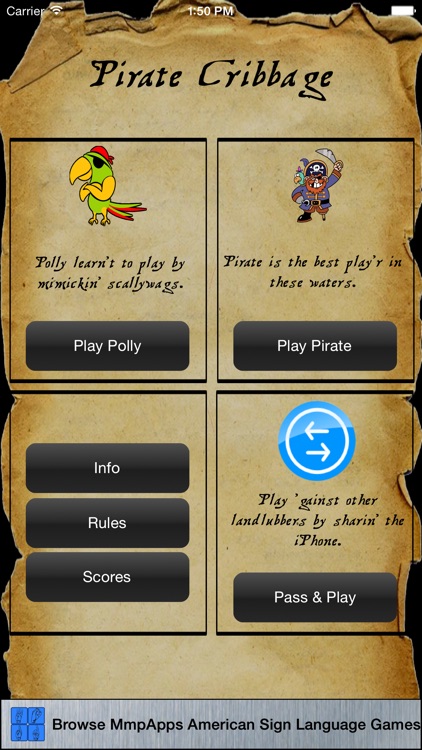 Pirate Cribbage